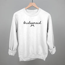 Load image into Gallery viewer, Bridesmaid Bow + Script
