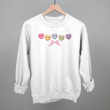 Load image into Gallery viewer, Faith Candy Hearts + Bow