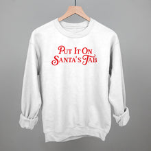 Load image into Gallery viewer, Put It On Santa's Tab (Red)