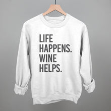 Load image into Gallery viewer, Life Happens Wine Helps