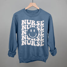 Load image into Gallery viewer, Retro Nurse Smiley (Repeated)