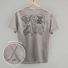 Load image into Gallery viewer, Hockey Mom Doodle (Back Print)