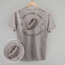 Load image into Gallery viewer, Just A Girl Who Loves Football (Back Print)