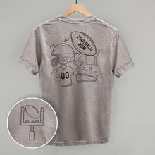 Load image into Gallery viewer, Football Mom Doodle (Back Print)
