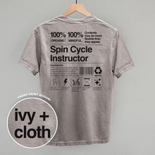 Load image into Gallery viewer, Spin Cycle Instructor Nutrition Facts (Back Print)