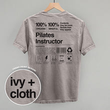 Load image into Gallery viewer, Pilates Instructor Nutrition Facts (Back Print)