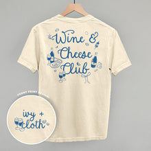 Load image into Gallery viewer, Wine &amp; Cheese Club (Back Print)