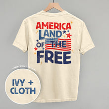 Load image into Gallery viewer, America Land Of The Free Distressed (Back Print)