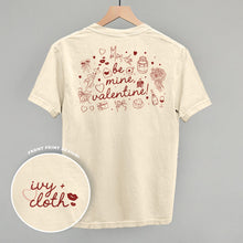 Load image into Gallery viewer, Be Mine, Valentine Doodles (Back Print)