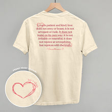 Load image into Gallery viewer, Love Is Patient And Kind (Back Print)