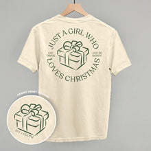 Load image into Gallery viewer, Just A Girl Who Loves Christmas (Back Print)