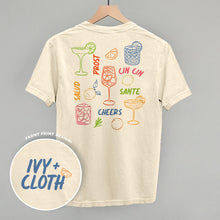 Load image into Gallery viewer, Cheers Cocktail Doodles (Back Print)