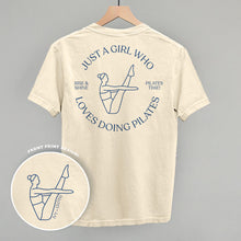 Load image into Gallery viewer, Just A Girl Who Loves Doing Pilates (Back Print)