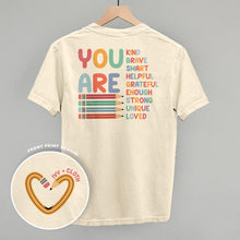 Load image into Gallery viewer, You Are (Teacher Affirmations) (Back Print)