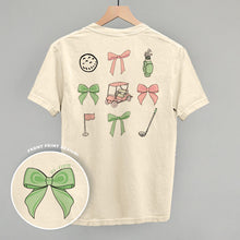Load image into Gallery viewer, Pink &amp; Green Golf Doodles (Back Print)