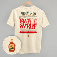 Load image into Gallery viewer, Buddy &amp; Co Maple Syrup (Back Print)