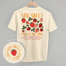 Load image into Gallery viewer, Stay Sweet Fruit Of The Spirit (Back Print)