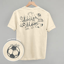 Load image into Gallery viewer, Soccer Mom (Script + Doodles) (Back Print)
