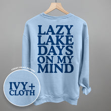 Load image into Gallery viewer, Lazy Lake Days (Back Print)