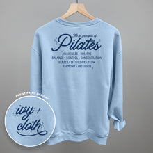 Load image into Gallery viewer, The 10 Principles Of Pilates (Back Print)