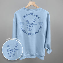 Load image into Gallery viewer, Just A Girl Who Loves Doing Pilates (Back Print)