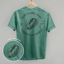 Load image into Gallery viewer, Just A Girl Who Loves Football (Back Print)