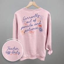 Load image into Gallery viewer, Teacher Off Duty Stamps (Back Print)
