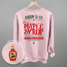 Load image into Gallery viewer, Buddy &amp; Co Maple Syrup (Back Print)