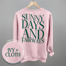 Load image into Gallery viewer, Sunny Days And Fairways (Back Print)