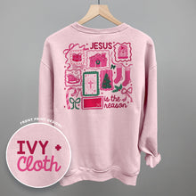 Load image into Gallery viewer, Jesus Is The Reason Pink Doodles (Back Print)