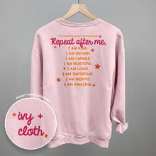 Load image into Gallery viewer, Say Your Affirmations (Back Print)