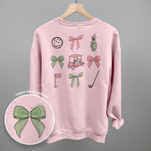 Load image into Gallery viewer, Pink &amp; Green Golf Doodles (Back Print)