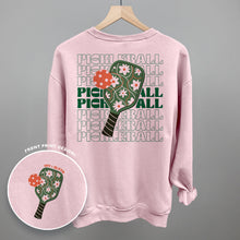 Load image into Gallery viewer, Pickleball Floral Repeated (Back Print)