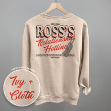 Load image into Gallery viewer, Ross's Relationship Hotline (Back Print)