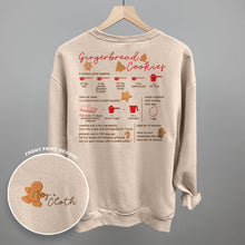 Load image into Gallery viewer, Gingerbread Cookie Recipe (Back Print)
