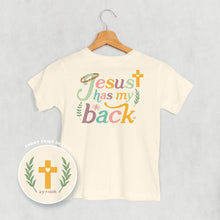 Load image into Gallery viewer, Jesus Has My Back (Kids Back Print)