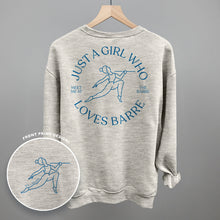 Load image into Gallery viewer, Just A Girl Who Loves Barre (Back Print)