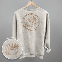 Load image into Gallery viewer, Just A Girl Who Loves Autumn (Back Print)