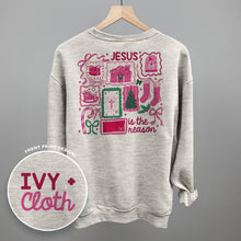 Load image into Gallery viewer, Jesus Is The Reason Pink Doodles (Back Print)