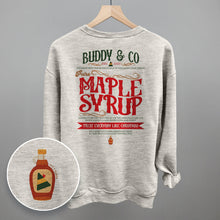 Load image into Gallery viewer, Buddy &amp; Co Maple Syrup (Back Print)