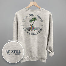 Load image into Gallery viewer, Even The Waves &amp; Wind Obey Him (Back Print)