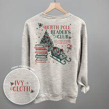Load image into Gallery viewer, North Pole Reader's Club (Back Print)