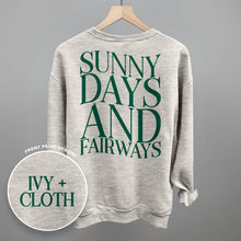 Load image into Gallery viewer, Sunny Days And Fairways (Back Print)