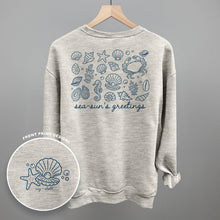 Load image into Gallery viewer, Sea-Sun's Greetings (Back Print)