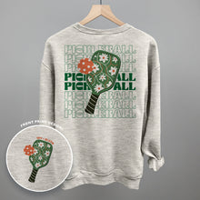 Load image into Gallery viewer, Pickleball Floral Repeated (Back Print)