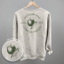 Load image into Gallery viewer, Just A Girl Who Loves Counseling (Back Print)