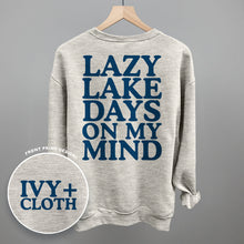 Load image into Gallery viewer, Lazy Lake Days (Back Print)