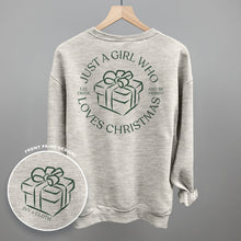 Load image into Gallery viewer, Just A Girl Who Loves Christmas (Back Print)