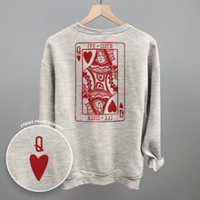 Load image into Gallery viewer, Queen Of Hearts (Back Print)