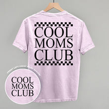 Load image into Gallery viewer, Cool Moms Club Checkered (Back Print)